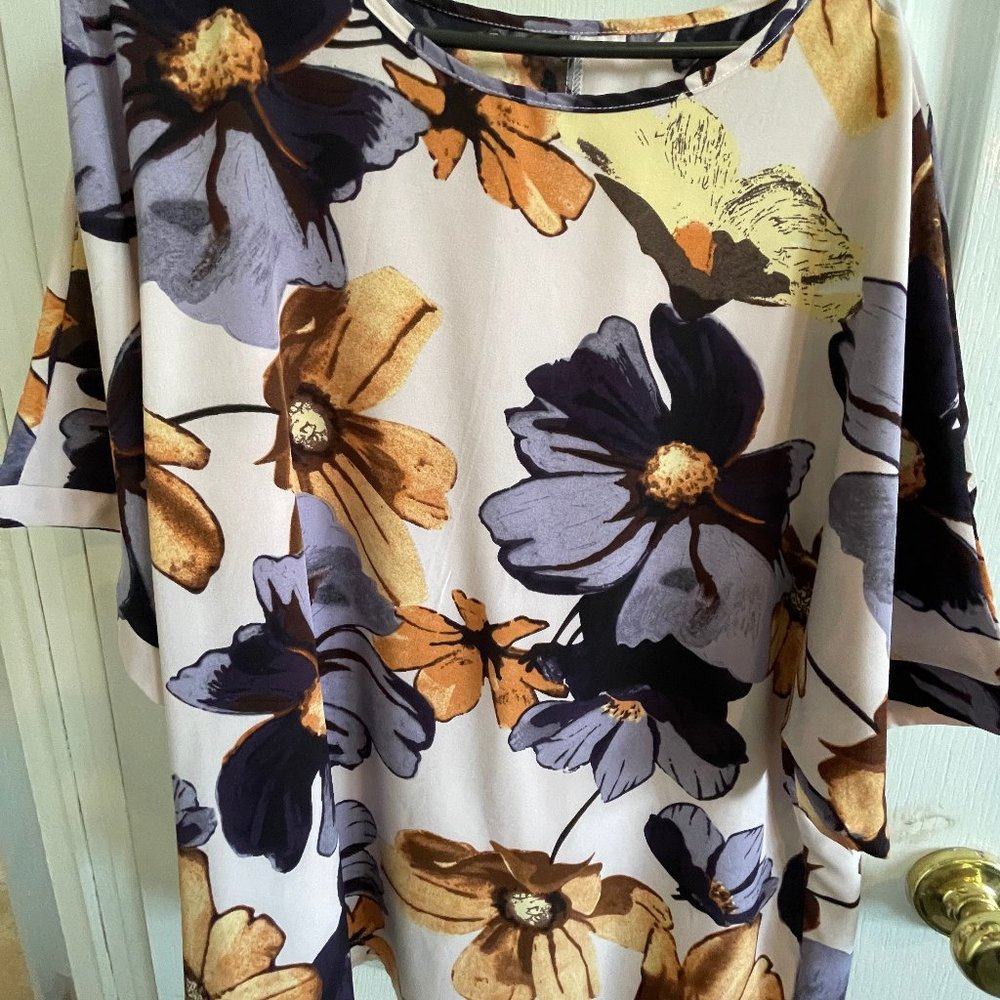 Flowered blouse